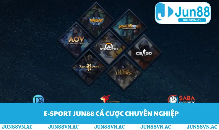 E-sport JUN88 1 E-sport JUN88 cá cược chuyên nghiệp